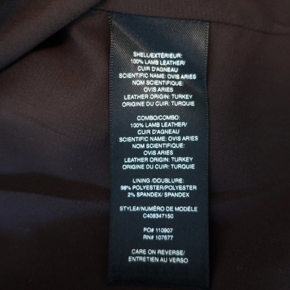 Alice + Olivia Mini Wrap Skirt Dark Brown Size 2 - Picture 6 of 7